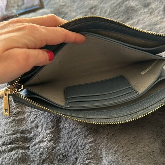 - Vegan Leather Wristlet - Picture 4 of 12